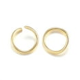 thumbnail image 2 of 304 Stainless Steel Jump Rings Open Jump Rings Real 24K Gold Plated 7x0.8mm, 2 of 2