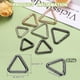 thumbnail image 2 of Uxcell 8 Pcs Anillo de Llave de Resorte en Forma de Triángulo de 1.3 Pulgadas, Clip de Resorte de Metal para Llaveros, Bolsas, Carteras, Manualidades, Accesorios de Decoración, Negro, 2 of 5