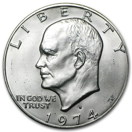 U.S. Mint 1974-S Silver Eisenhower Dollar BU Coin