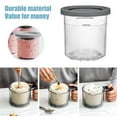 thumbnail image 4 of Paquete de 4 contenedores de repuesto para pintas y tapas Ninja Creami, 4 fundas de neopreno para helado, compatibles con 16 oz, 4 of 6