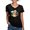 Black, variant on CafePress - LITTLE PEANUT Women's V Neck Dark T Shirt - Women's V-Neck Dark T-Shirt