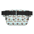 thumbnail image 3 of Easygdp Cute Pug Dogs Fanny Packs para Mujeres y Hombres, Bolsa de Cinturón, Bolsos de Cruz para Trabajo/Correr/Senderismo, 3 of 9