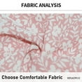 thumbnail image 3 of Vestido floral con tirantes sin mangas para mujer, falda de una línea con borde de oreja de madera de verano, rosa, L, 3 of 7