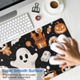 thumbnail image 4 of Long Mouse Pads for Desk,Halloween Ghosts and Spooky Elements Desk Mats on Top Of Desks, Desk Mouse Pad Extra Large with 3mm Non-Slip Base and Stitched Edge for Gaming,Office,Work,Home 35.4"x15.7", 4 of 6