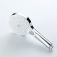 thumbnail image 2 of Clearance! Fanshiluo Shower - High-Pressure Handheld Showerhead - High Pressure 3 Spray Modes Handheld Shower（Silver）, 2 of 7
