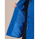 thumbnail image 5 of Abrigo azul de longitud media con cuello Peter Pan y un solo botón para mujer, talla XL, 5 of 6