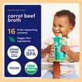 thumbnail image 6 of Cerebelly Organic Baby Food, Carrot Beef Bone Broth with Rosemary, 4 oz Puree Toddler Pouches, 6 Pack, 6 of 8