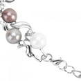 thumbnail image 4 of Women Faux Pearl, Set Bridal Jewelry with Necklace Earrings RhinestoneGold, 4 of 7