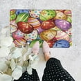 thumbnail image 5 of Vikakiooze Easter Day Door Mat - Front Door Mat - Bath Rug Super Absorbent Quick Dry - Rubber Backing Non Slip Washable Bathroom Floor Mats -Green 16x24 IN, 5 of 8