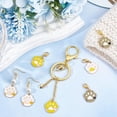 thumbnail image 4 of 10 Pcs Paw Stitch Markers Alloy Enamel Crochet Stitch Marker Charms Removable Lobster Clasp Locking Knitting Markers for Knitting Weaving Sewing Jewelry Making Colorful, 4 of 6