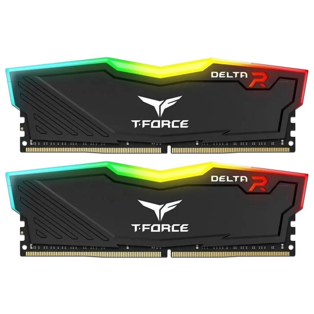 Kit de Memorias DIMM Teamgroup T-Force Delta RGB, DDR4 PC4-28800 TeamGroup TF3D416G3600HC18JDC01