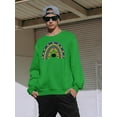 thumbnail image 2 of Halloween Rainbow W Cauldron Sweatshirt Men -Image by Shutterstock, Male 4X-Large, 2 of 4