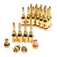 4mm 24k GoldPlated Musical Cable Wire Banana Plug Audio Speaker