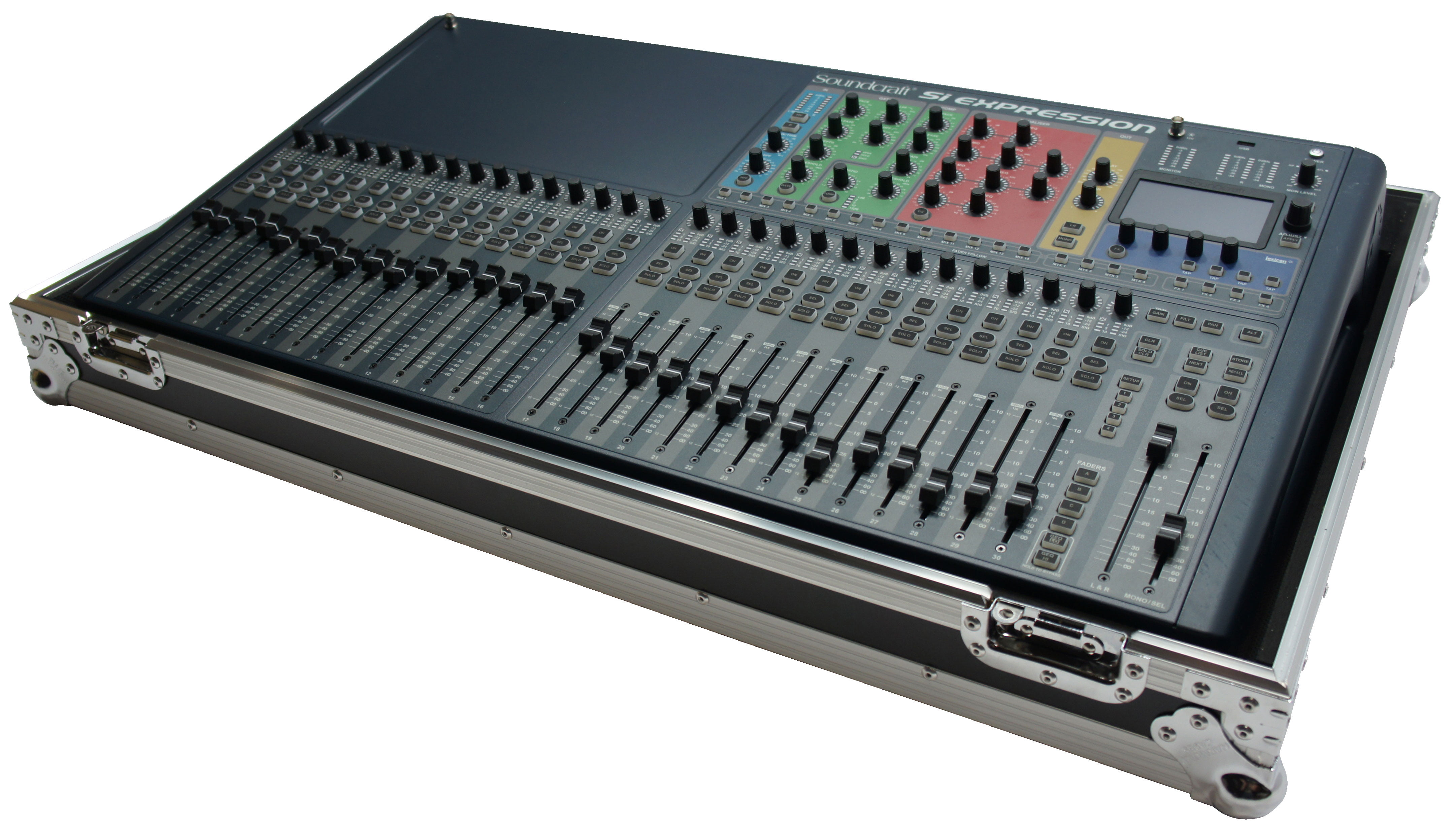 Mixer 1/4 Ply Light Duty ATA Case with All Recessed Hardware Fits Soundcraft Si Expression 3 
