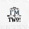 thumbnail image 4 of Inktastic 2nd Birthday 2 Year Old Arrow Girls Toddler Dress, 4 of 5