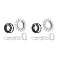 thumbnail image 1 of Sonducket Bicycle Single Speed Flywheel Set Mountain Kit Conversion Bike Plata 15T 2Conjunto, 1 of 1
