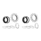 thumbnail image 1 of Advancent Bicycle Single Speed Flywheel Set Bike Conversion Mountain Kit Plata 15T 2Conjunto, 1 of 1