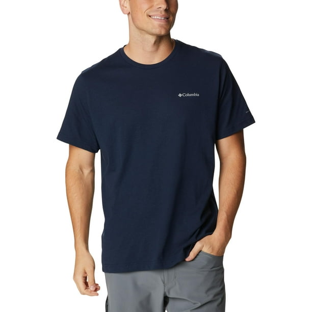 Camiseta Columbia Thistletown Hills para hombre Collegiate Navy