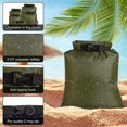 thumbnail image 2 of 6 bolsas secas impermeables (verde), 1,5 l/2,5 l/3 l/3,5 l/5 l/8 l bolsas secas ligeras bolsa seca portátil para senderismo al aire libre, pesca, camping, 2 of 5
