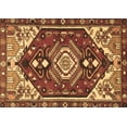 thumbnail image 1 of Ahgly Company Indoor Rectangle Persian Brown Traditional Area Rugs, 4' x 6', 1 of 4