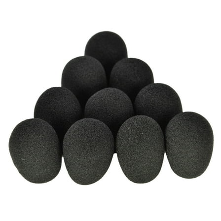 CIYISON 10pcs Microphone Windscreen Mic for Pop Filter for BlackShark Over Headpho