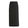 thumbnail image 5 of Scoop Women's and Women's Plus New Scubaknit Column Maxi Skirt, Sizes XS-4X, 5 of 5