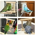 thumbnail image 3 of Natural Wooden Step Ladder for Conures, Solid Wood Material Offers Sturdy Support, Clean Easily And Promote Active Lifestyle In Your Feathered Friends, 3 of 5