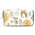 thumbnail image 2 of Women's Wallet Squirrel Rabbit Owl Printed Leather Wallet Card Cases Money Organizers Purse Zip Handbag, 2 of 6