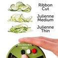 thumbnail image 3 of Portable Vegetable Spiralizer, Slicer 3 in 1 zucchini Spaghetti Zoodle Maker, Adjustable Handheld Peeler (A), 3 of 7