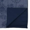 thumbnail image 4 of Fennco Styles Stonewashed Floral Cotton Table Runner 16" W x 72" L - Denim Blue Flower Table Cover for Home Décor, Banquet, Family Gathering, Everyday Use and Special Occasion, 4 of 4