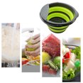 thumbnail image 2 of Cubos plegables, Cubos plegables para limpieza de casa, Cubos de jardinería duraderos para , ir de excursión, Mochileros Cubos de almacen - 5L SM SunniMix Cubo plegable, 2 of 8