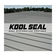 KST Coatings Premium White Elastomeric Roof Coating, White Elastomeric Roof Coating, 5 Gal
