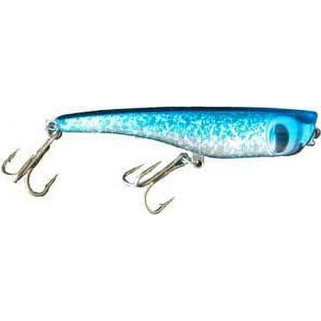 UPC: 0896019000120 | Frenzy Big Game Tackle TAP-BL Blue Topwater Stainless Fishing Saltwater Lure