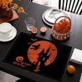 thumbnail image 1 of Xihbxyly Manteles Individuales de Halloween, Diseños Festivos Únicos, Protección Aislante Del Calor, Material de Lino Duradero, Uso Versátil para El Hogar o La Fiesta, Perfectos para La Celebración d, 1 of 3