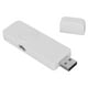 thumbnail image 3 of Reproductor MP3 de 8 GB de memoria y 64 GB de memoria USB expandible, compatible con OTG, sonido HiFi sin pérdida, reproductor de música portátil delgado, color blanco., 3 of 14