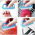thumbnail image 4 of Cepillo de uñas de plástico, cepillo de uñas con mango, cepillo para lavar manos, cepillo para limpiar uñas, cepillo para limpiar manos 4 piezas Cuatro colores, 4 of 5