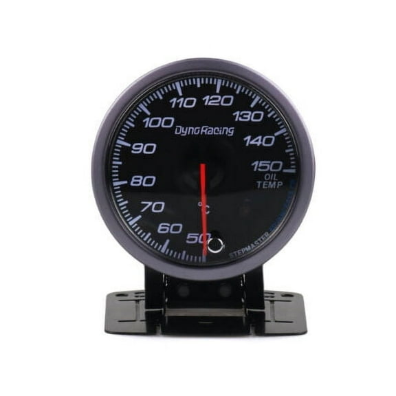 2.5" 60mm Electronic White&Amber LED Oil Temp Temperature Gauge Meter w/ Sensor