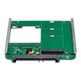 thumbnail image 3 of Eaton Tripp Lite Series M.2 NGFF SSD (B-Key) to 2.5in SATA Open Frame Housing Adapter - Storage bay adapter - 2.5" to M.2 - green, 3 of 6