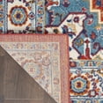 thumbnail image 6 of Nourison Passion Traditional Red Multi Colored 2'2" x 7'6" Area Rug, (2x8), 6 of 8