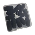 thumbnail image 3 of Bunblic 12 Pcs Microphone Pare-Brise Couverture de Micro Compact Facile à Utiliser Protection Professionnelle Réutilisable Pare-Brise Microphone Éponge Noir 3,6cm, 3 of 8
