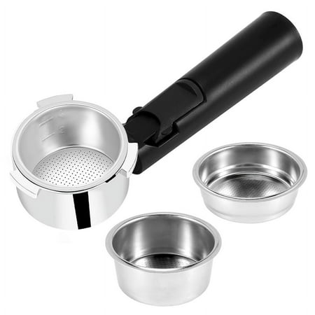 

Trjgtas 51Mm Bottomless Filter Coffee Machine Accessories Domestic Coffee Machine Accessories Bracket Handle Hollow Handle