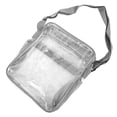 thumbnail image 4 of Bolso de hombro transparente Bolso de hombro transparente de PVC ligero de gran capacidad para viajes Conciertos Eventos deportivos Gris, 4 of 12