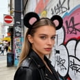 thumbnail image 6 of Uxgjfwu Soft Movable Cute Bear Ear Headband, Fuzzy Funny Design, Decorative Hair Accessory for Festivals, Parties, Celebrations And Photo Use, 6 of 8