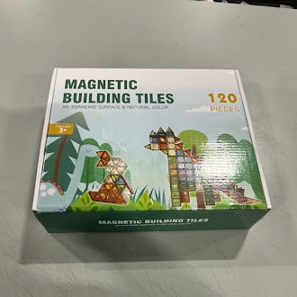 GENERIC 120PCS MAGNETIC TILES MAGNETIC 3D BUILDING BLOCKS SET EDUCATIONAL TOYS