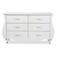 thumbnail image 4 of Baxton Studio Enzo Modern Faux Leather 6-Drawer Dresser, 4 of 5