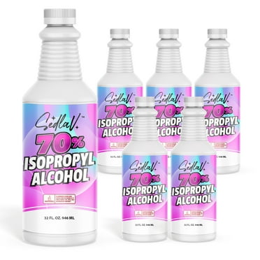Isopropyl Alcohol 70% Rubbing Alcohol 70% Isopropyl Alcohol 32 Fl Oz Pack of 6