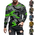 thumbnail image 5 of guisaled Long Sleeve Camo Shirts for Men Hunting Lightweight Camouflage Graphic Tee Shirt Outdoor Hiking Camping Fishing Shirt Valentine'S Day s, 5 of 6
