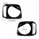 thumbnail image 5 of Lamp Hoods Stickers Car Headlight Light Lamp Cover Garnish for Jimny JB23 JB33 JB43 1998-2017 Black, 5 of 5