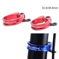 thumbnail image 5 of Bicycle Seatpost Clamp with Cable Guide Ø34.9mm/Ø31.8mm Aluminium Alloy 34.9mm Red, 5 of 8