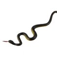 thumbnail image 2 of Juguete de simulación de Serpiente de goma Yashi color negro, 2 of 5